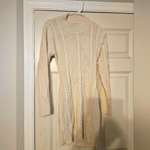 Backless Sweater Dress